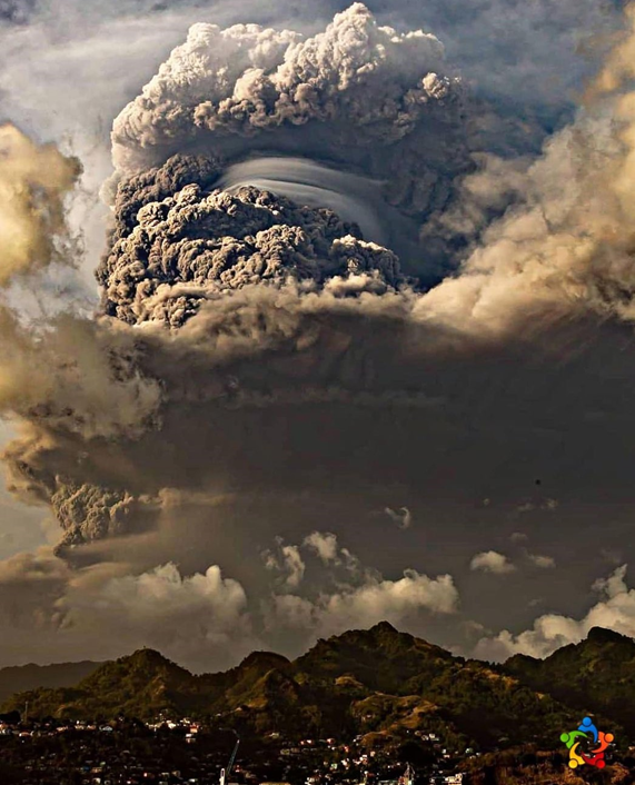 La Soufriere Eruption